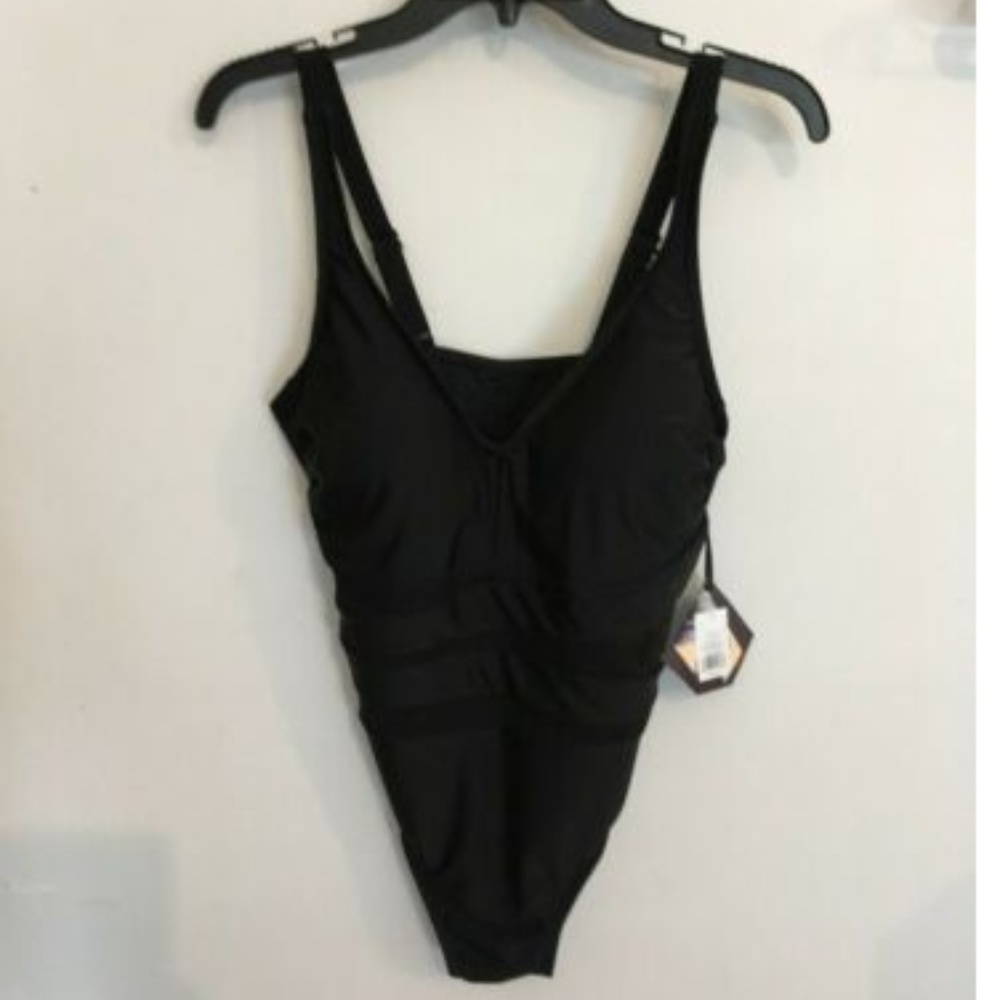 AVA VIV Bathing Suit One Piece 14W